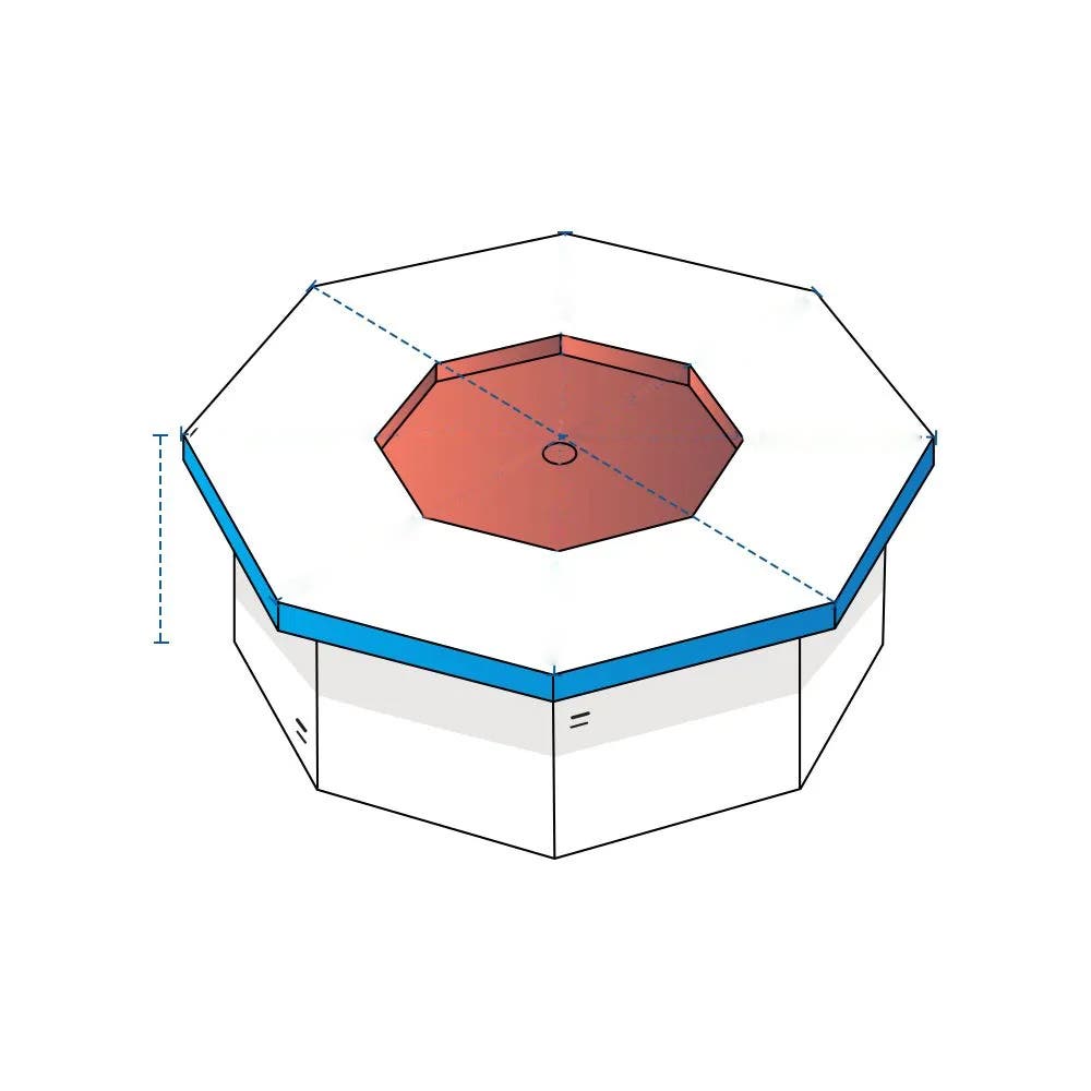 Fire Pit Covers - Octagon image 1