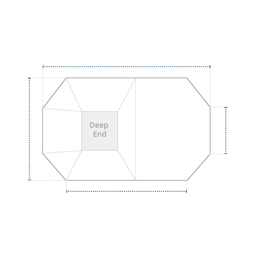 Leaf Net Pool Cover - Grecian image 1