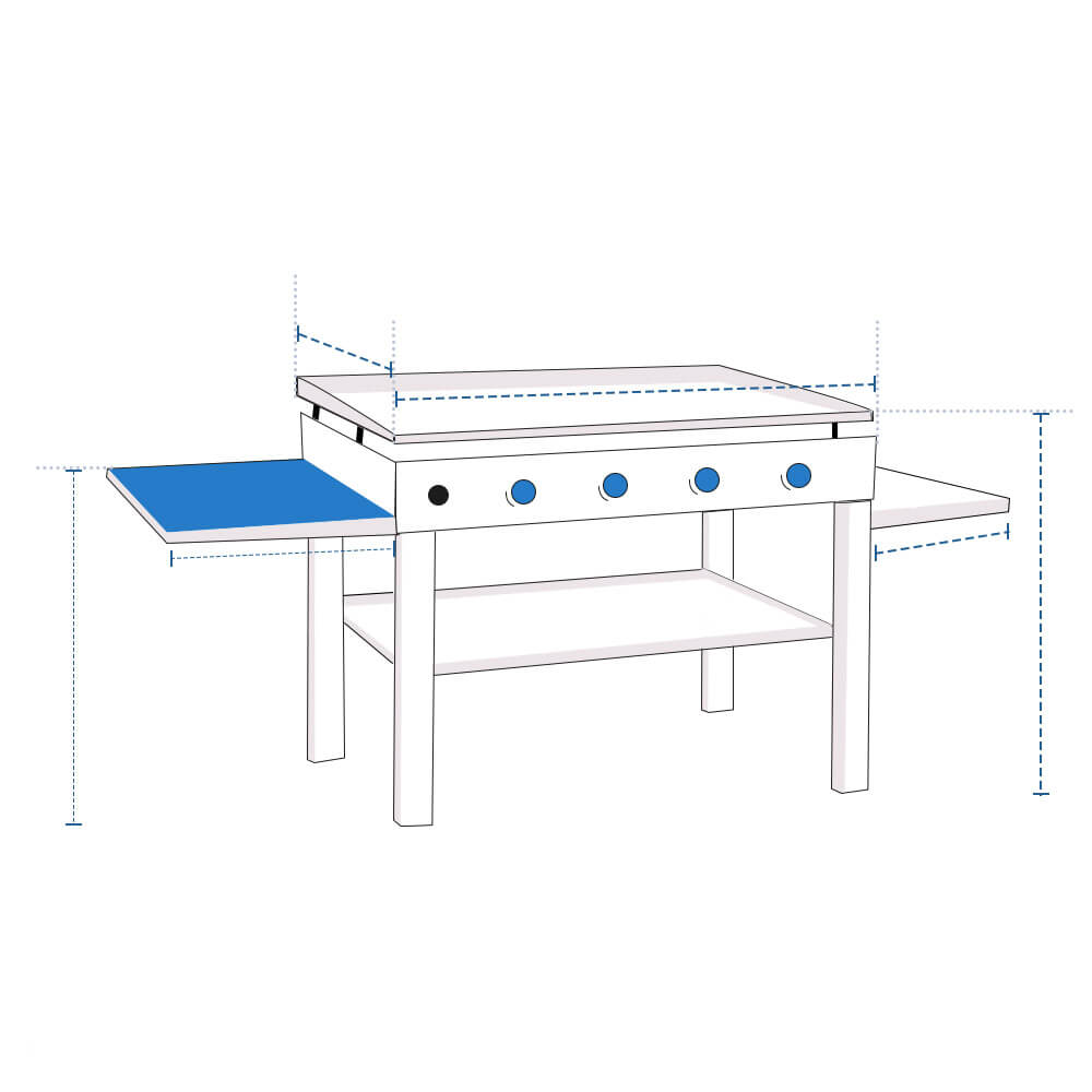 Propane Griddle Custom Covers image 1