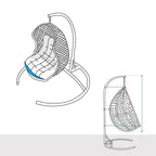 Hanging Basket Chair Custom Covers image 1