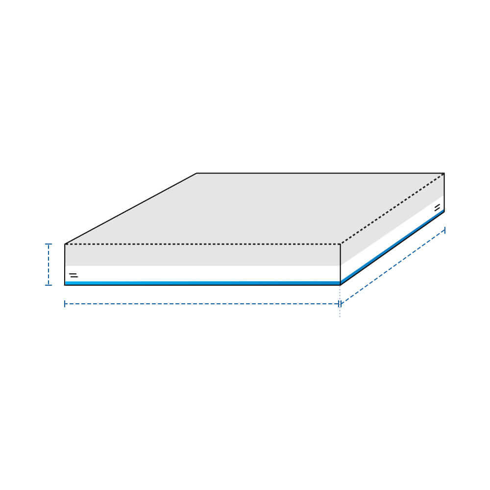 Heavy Duty Custom Sandbox Covers - No Pole Cut-Out image 1