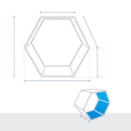 Hexagonal Firewood Rack Cover image 1