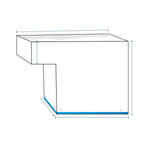 L Shape Indoor Cushion Cover image 1