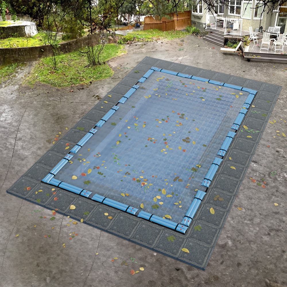 Leaf Net Pool Cover - Rectangle image 2