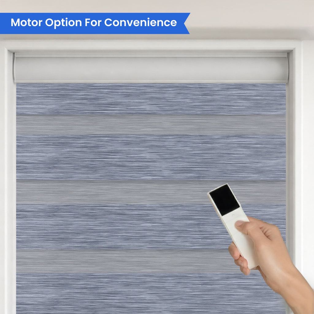 Light-Filtering Zebra Blinds image 6
