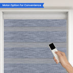 Light-Filtering Zebra Blinds image 6