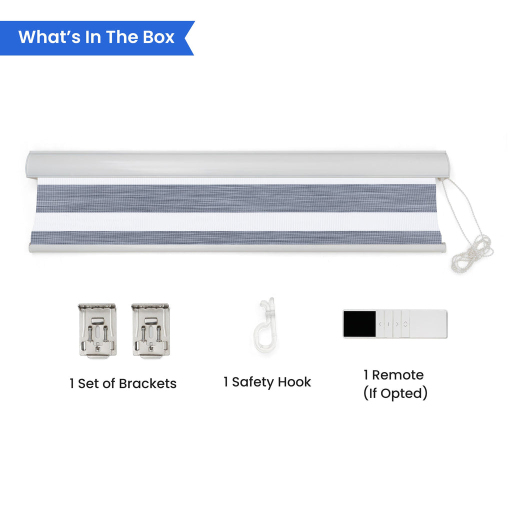 Light-Filtering Zebra Blinds image 9