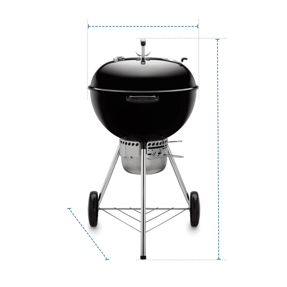 Grill Cover for Weber Master-Touch Charcoal Grill 22" image 1