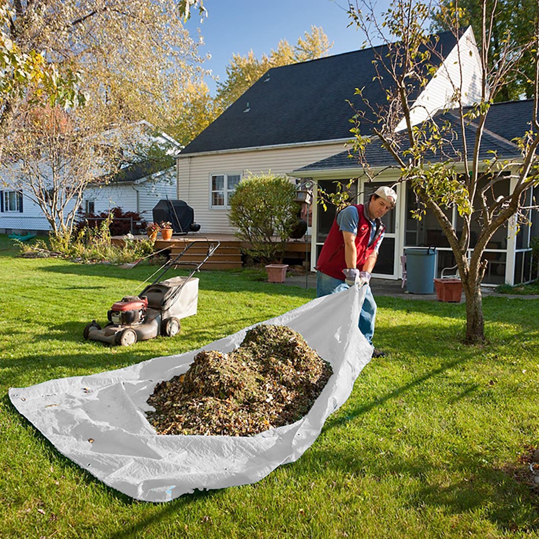 Medium Duty Poly Tarps, Size: 10' x 20' image 6