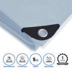 Medium Duty Poly Tarps, Size: 16' x 20' image 3