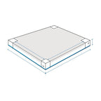 Mesh Custom Sandbox Covers - With 4 Pole Cut-Out image 1