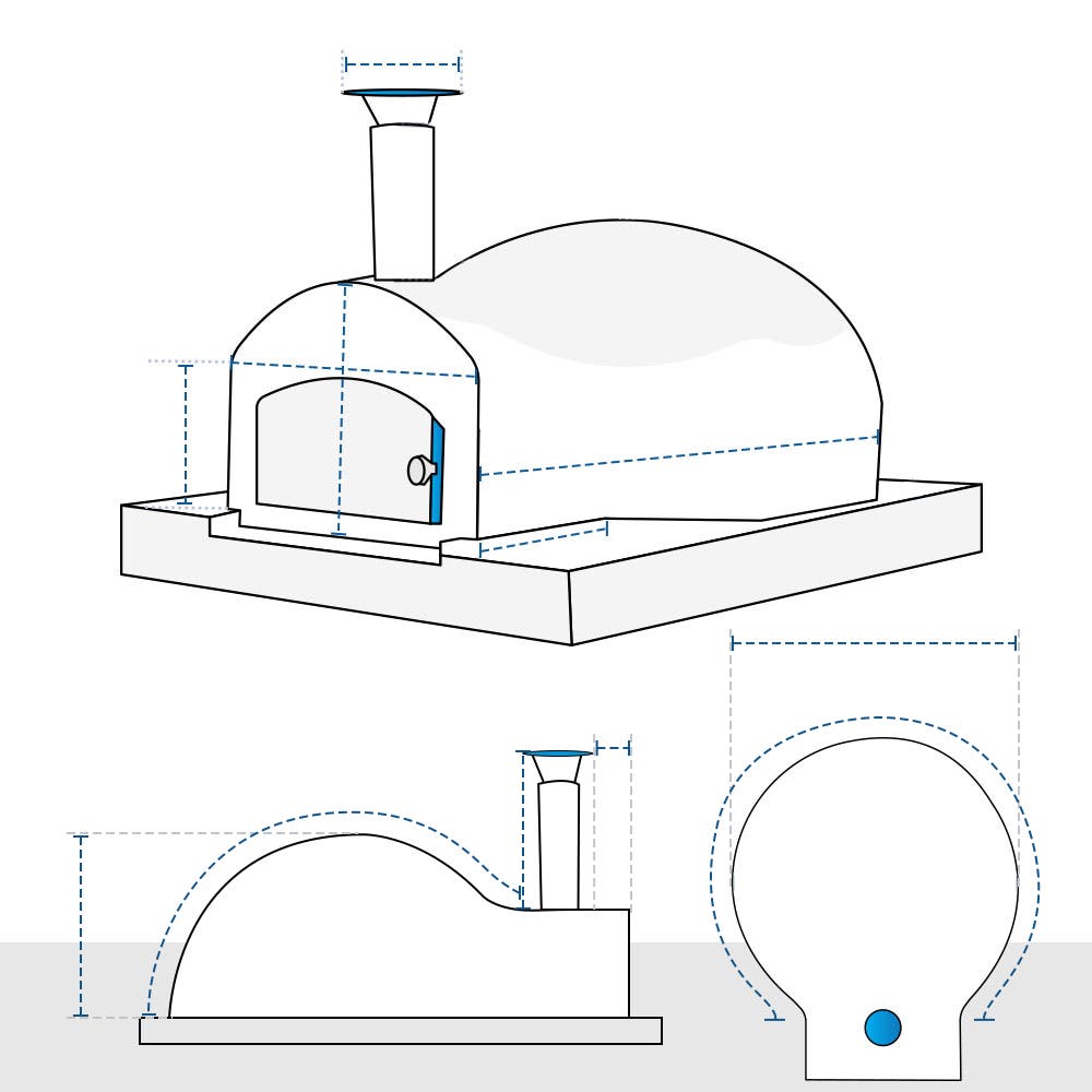 Cupolino Pizza Oven Custom Covers image 1