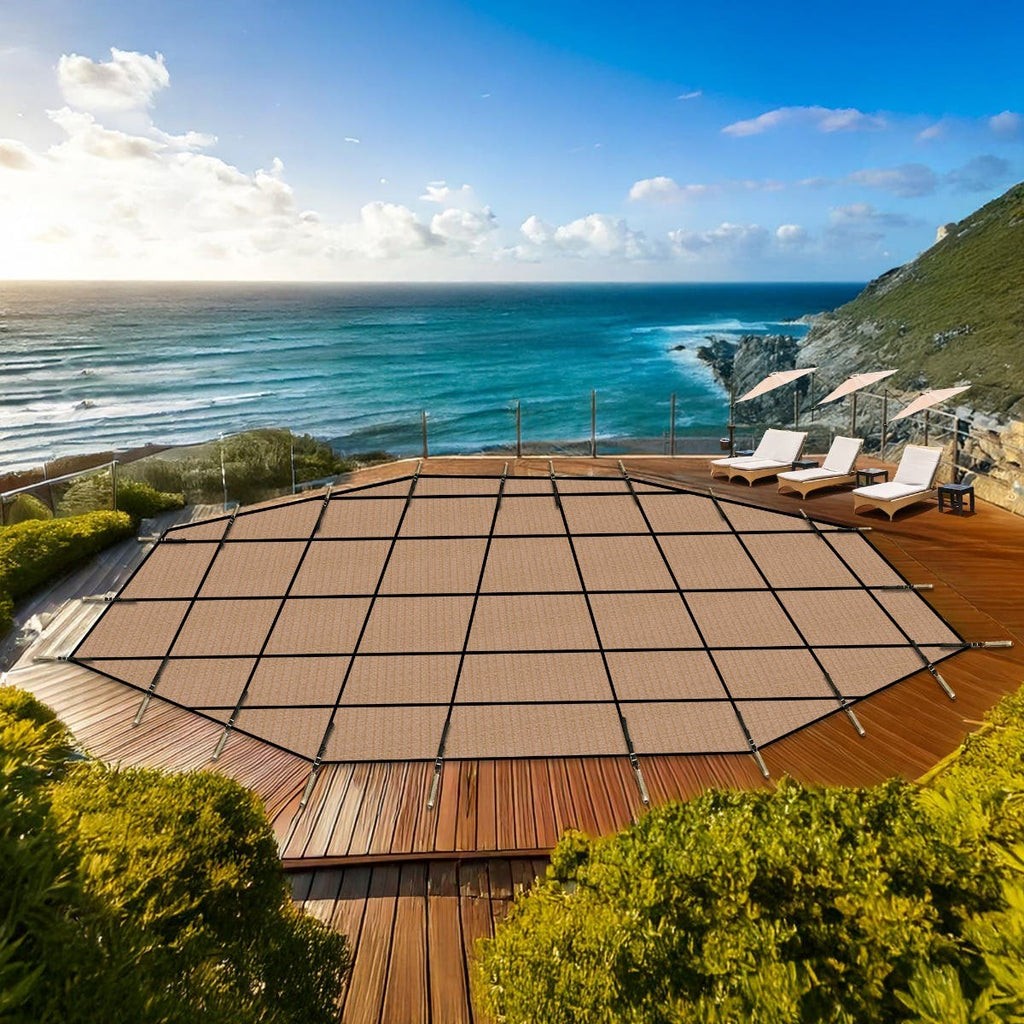 Octagon Pool Covers - No Steps image 2