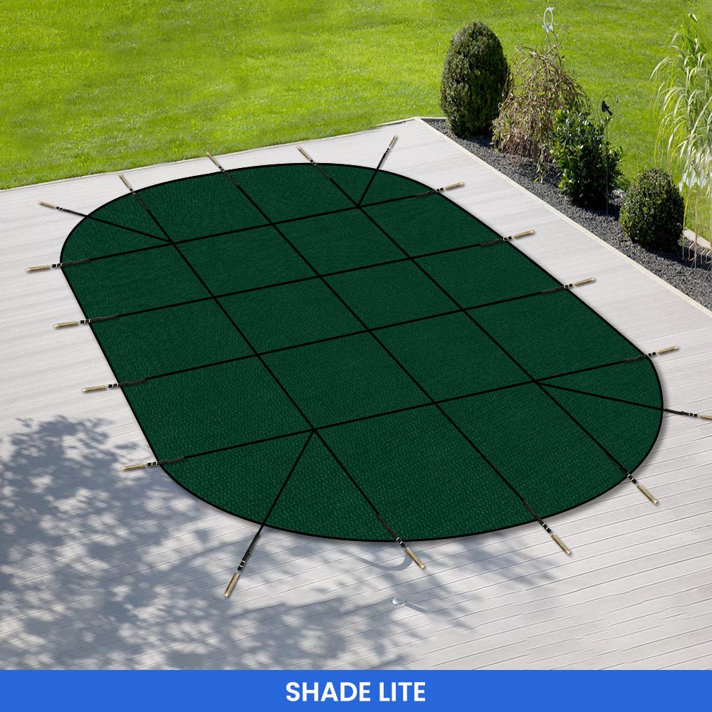 Oval Pool Cover - No Steps image 2