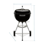Grill Cover for Weber Original Kettle Charcoal Grill 18" image 1