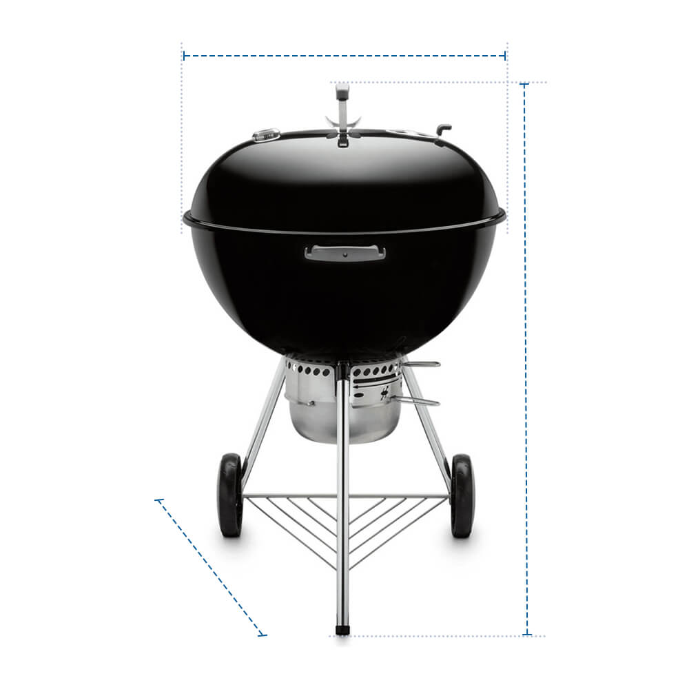 Grill Cover for Weber Original Kettle Premium Charcoal Grill 26" image 1