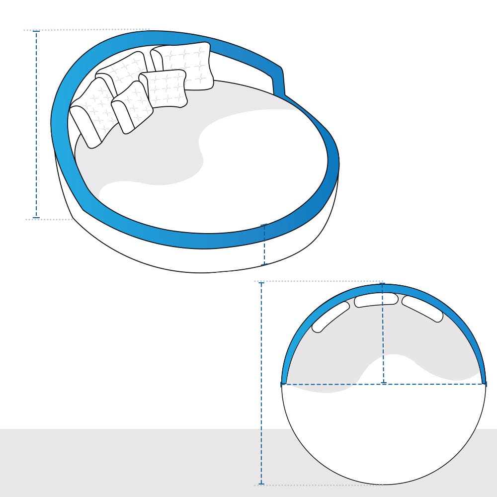 Round Outdoor Daybed Custom Covers image 1