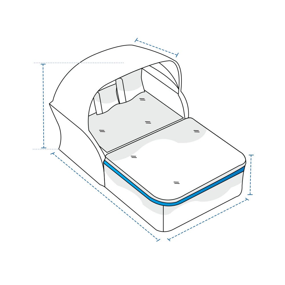 Outdoor Canopied Daybed Custom Covers image 1