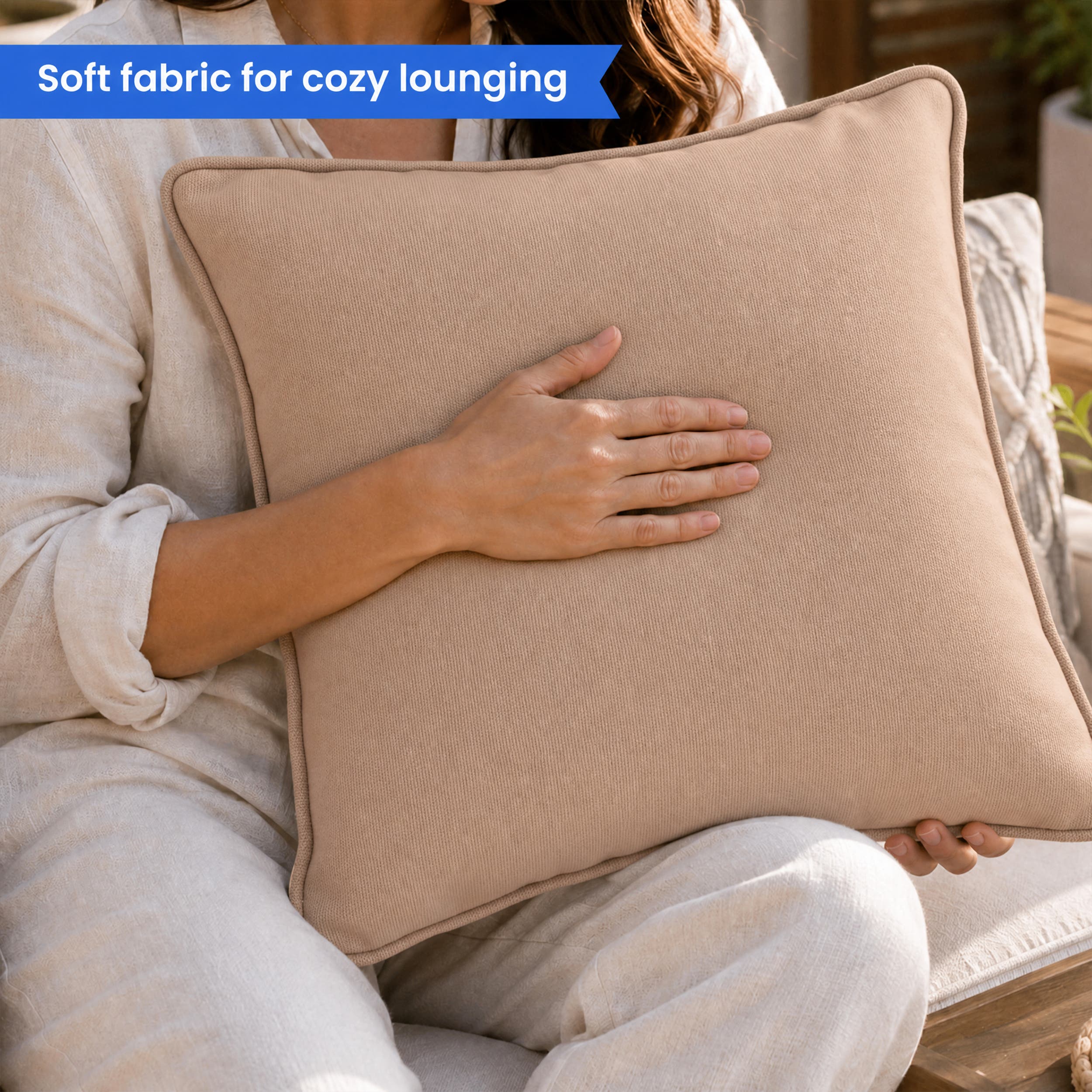 Outdoor Square Throw Pillow Cover image 10