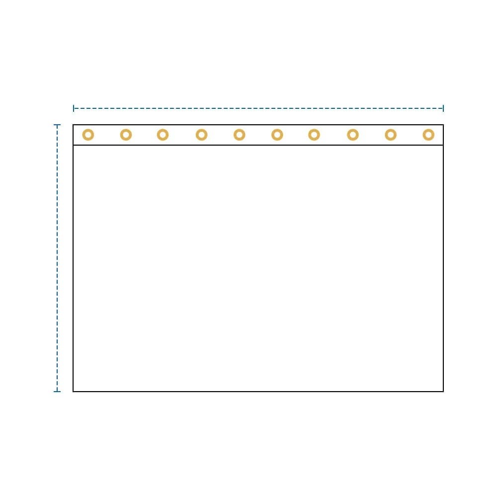 Clear Vinyl Curtains image 1
