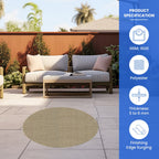 Outdoor Rugs - Round image 8