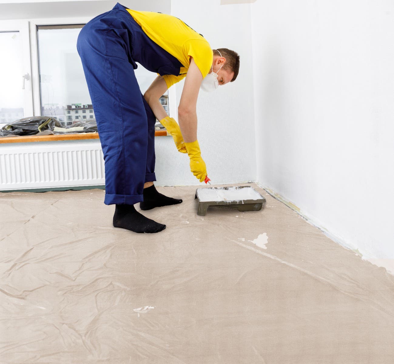 Canvas Painter’s Drop Cloth image 2