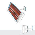 Wall-Mounted Infrared Heater Custom Covers image 1