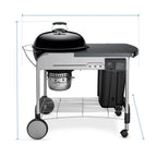 Grill Cover for Weber Performer Deluxe Charcoal Grill 22" image 1