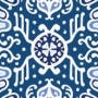 Ikat Cushion Cover fabric and color 8