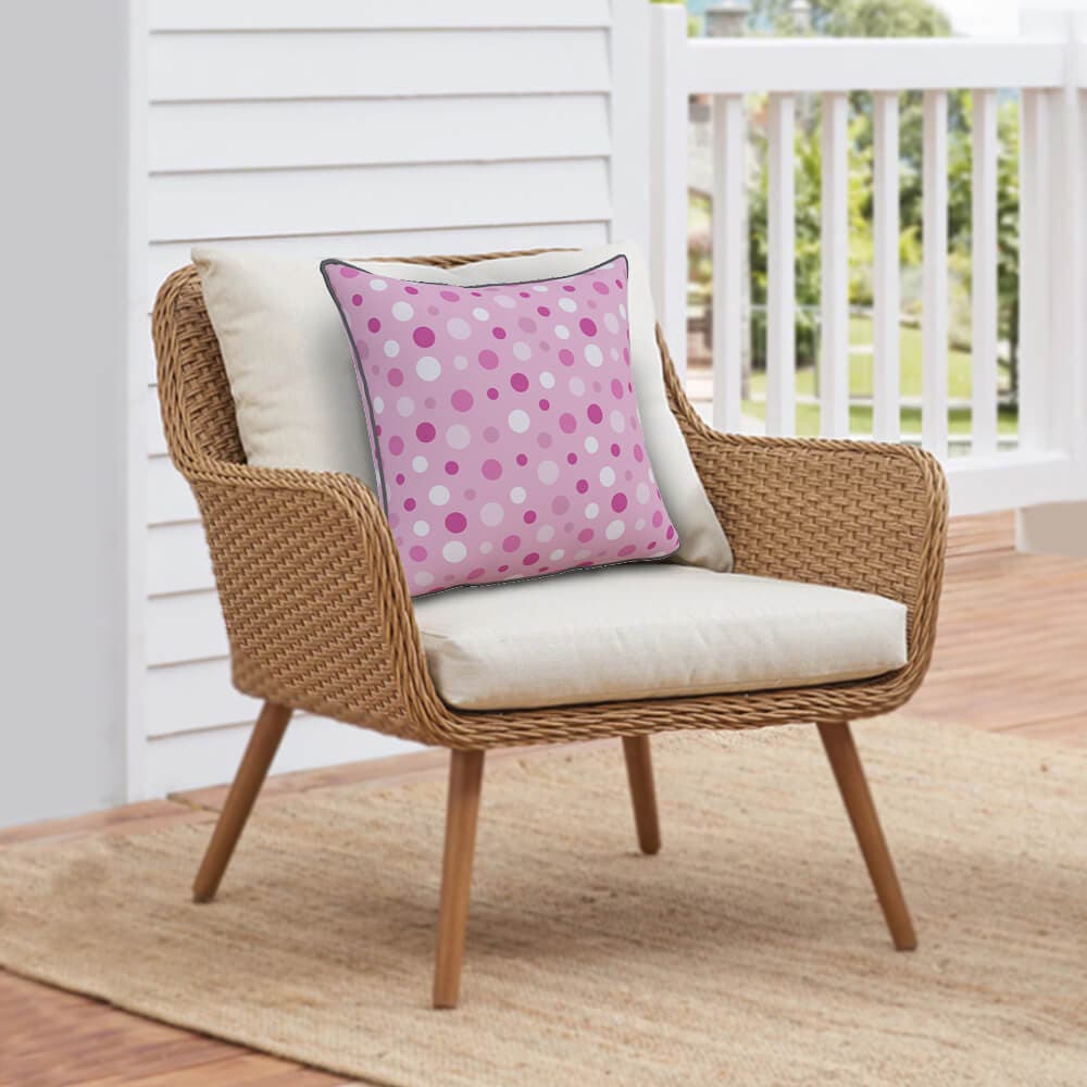 Polka Dot Pillow Cover image 3