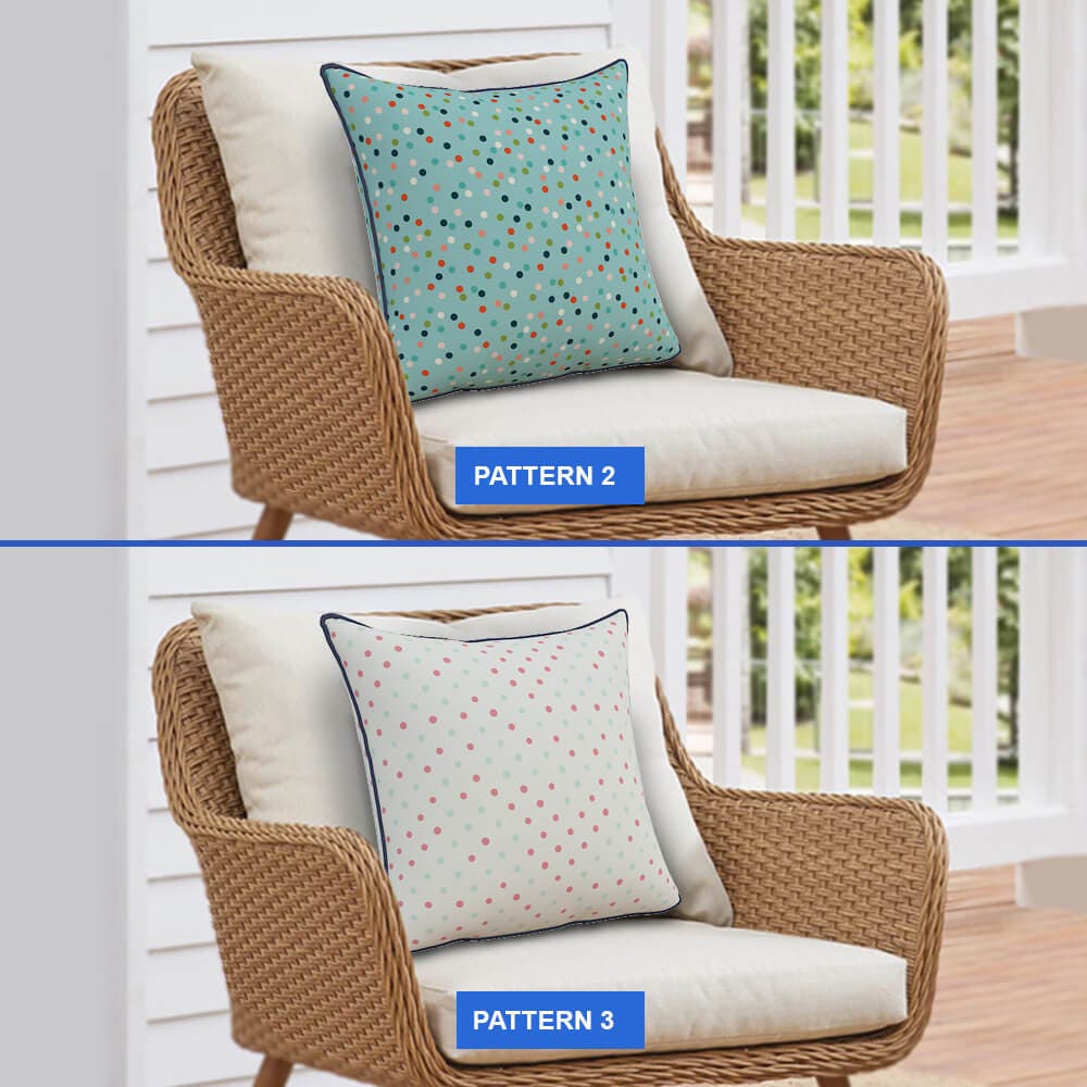 Polka Dot Pillow Cover image 4