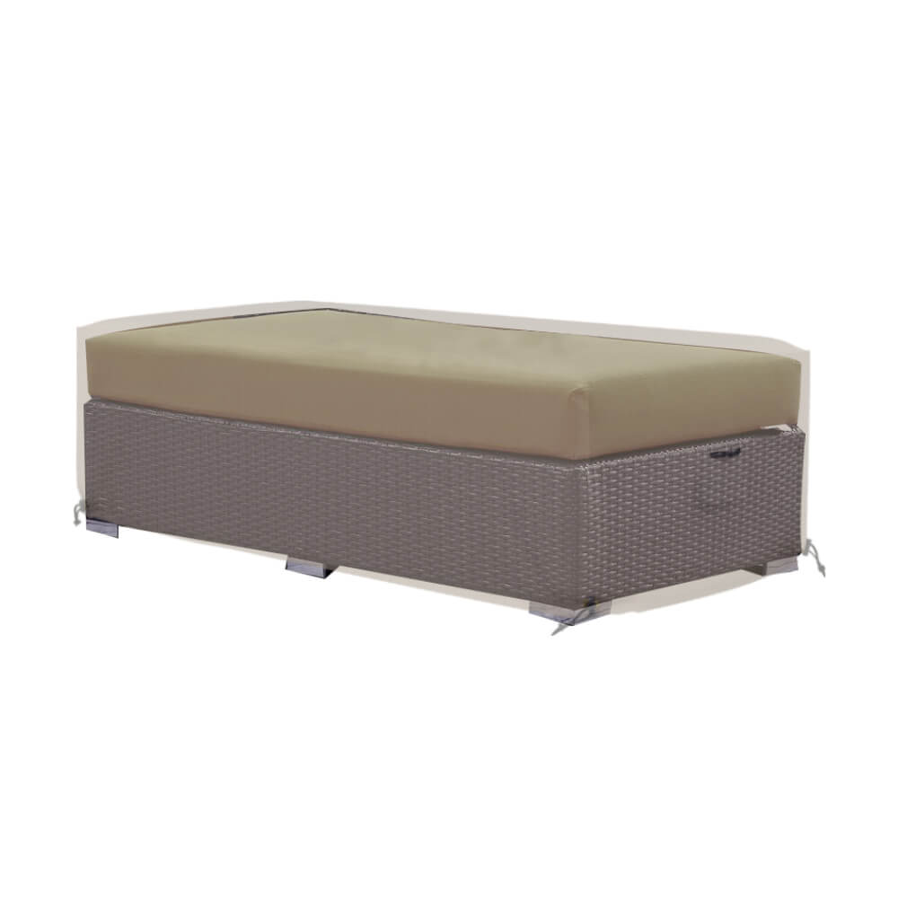 Standard Size Rectangle Ottoman Covers image 1