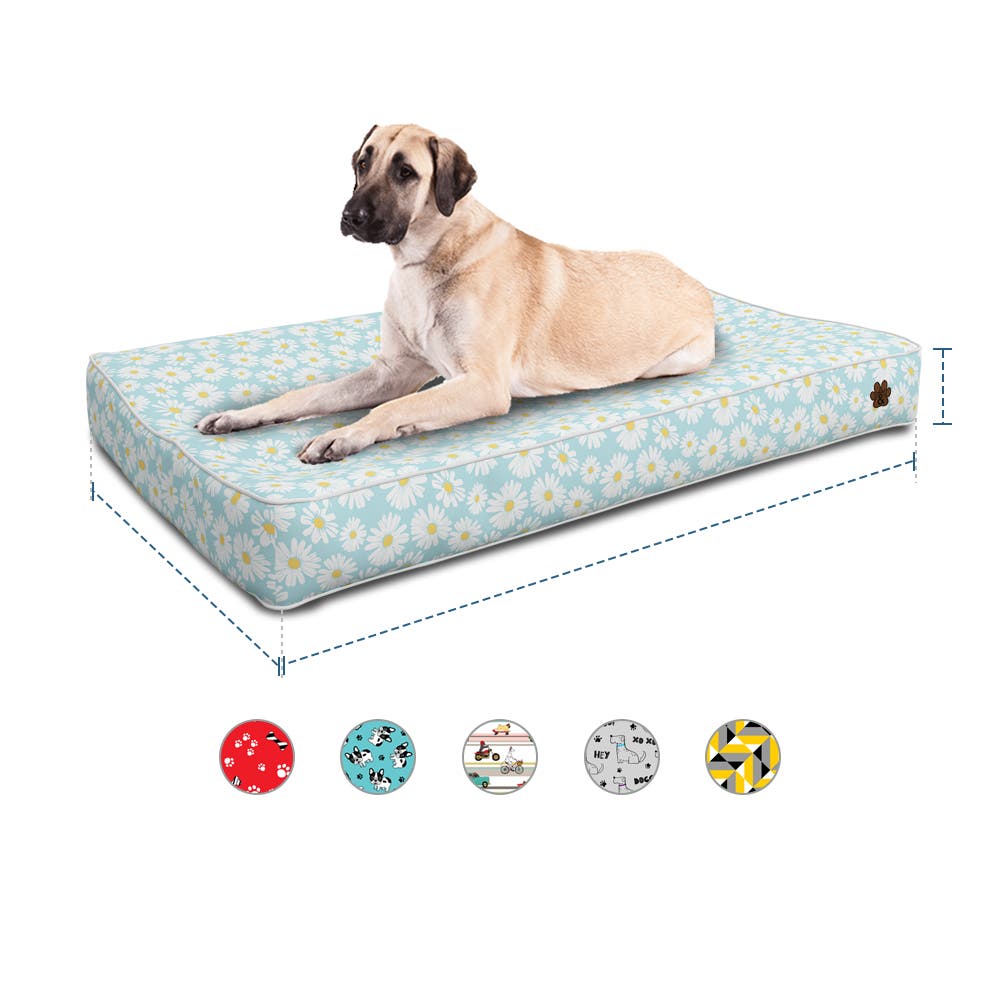 Rectangle Dog Bed Cushion image 1