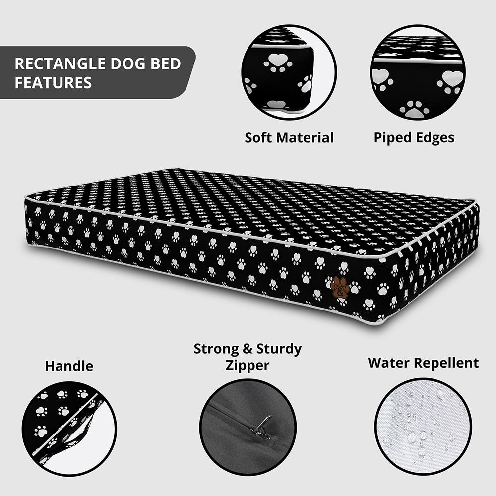 Rectangle Dog Bed Cushion image 3