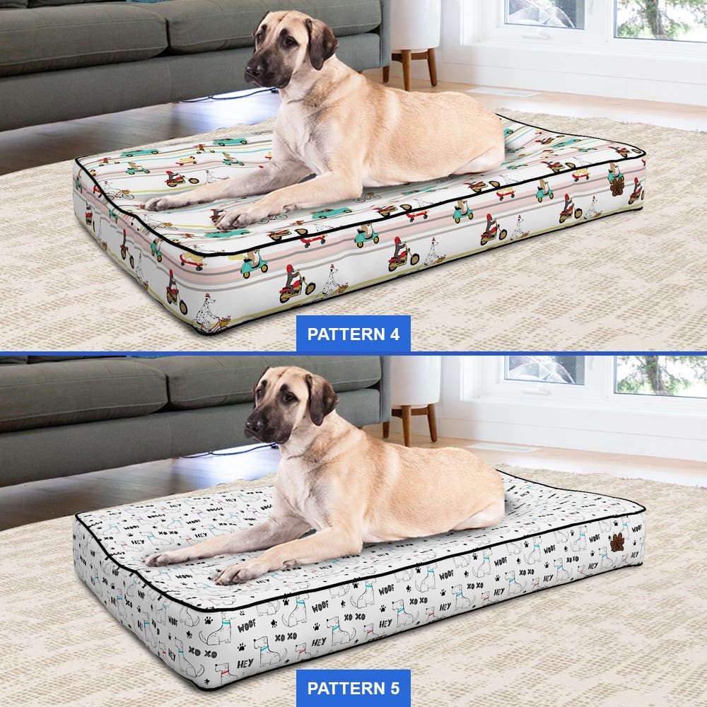 Rectangle Dog Bed Cushion image 5