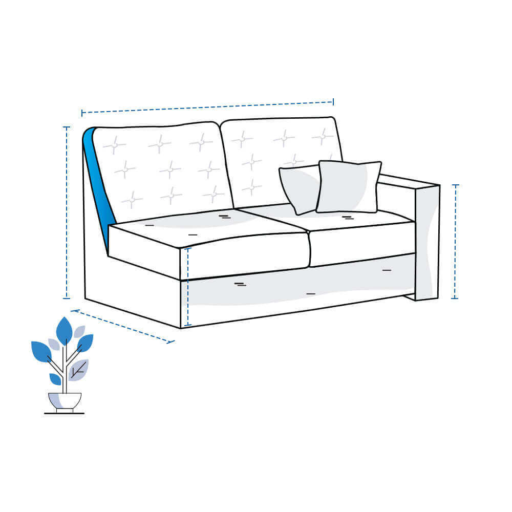 Right Arm Loveseat Covers image 1