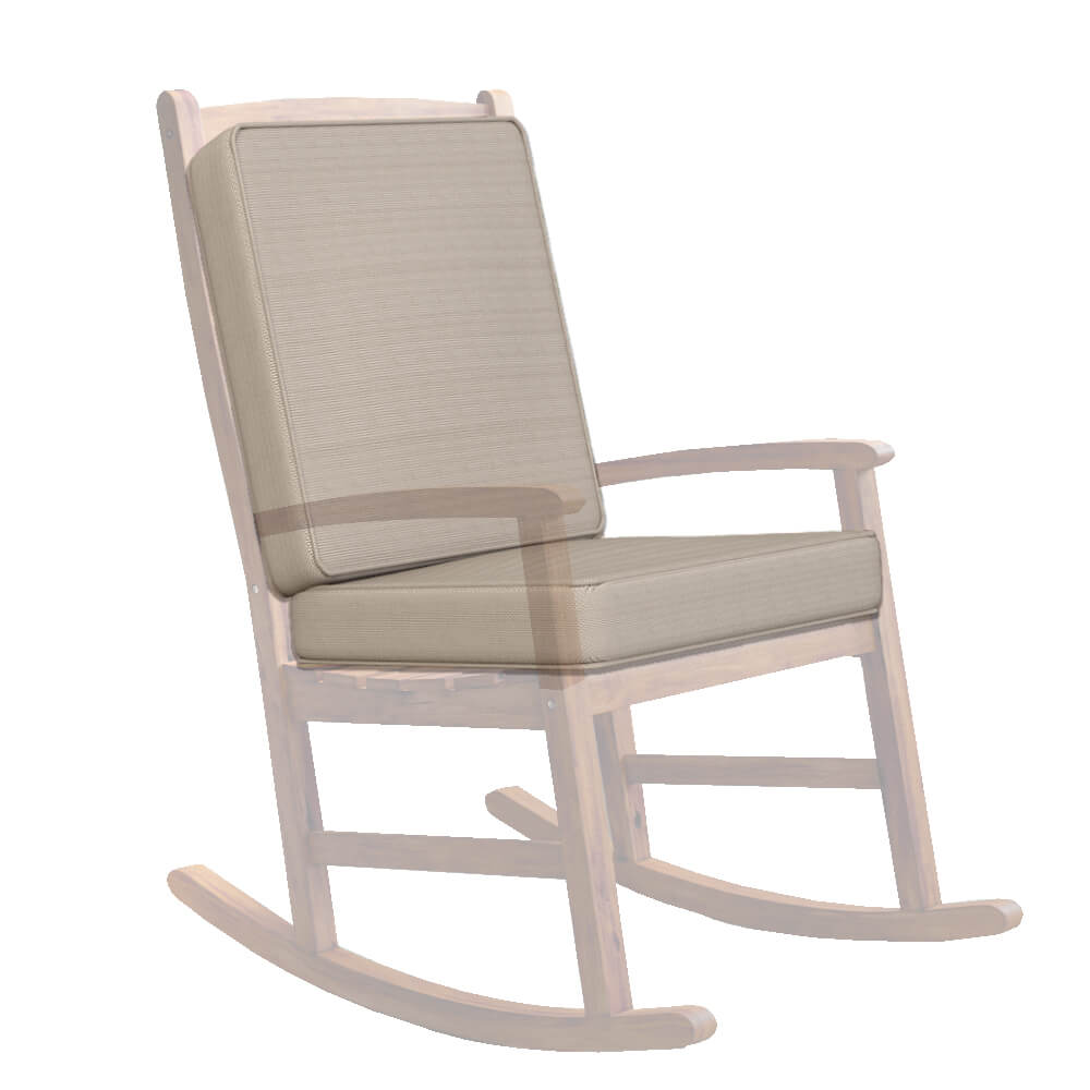 Rocking Chair Cushion Cover Set image 2