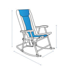 Foldable Rocking Chair Custom Covers image 1