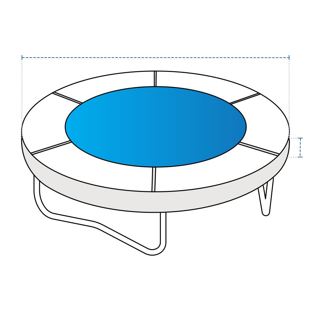 Custom Round Trampoline Cover image 1
