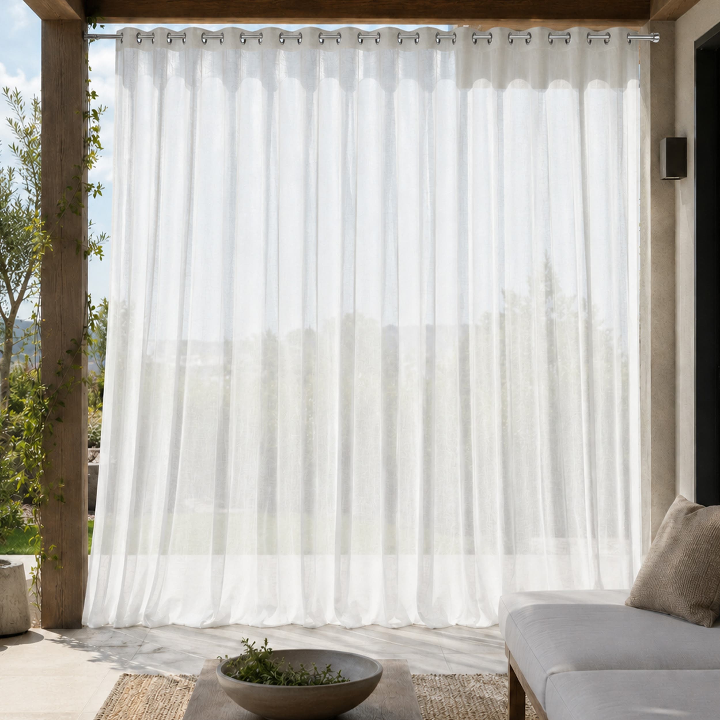 Sheer Outdoor Curtains image 2