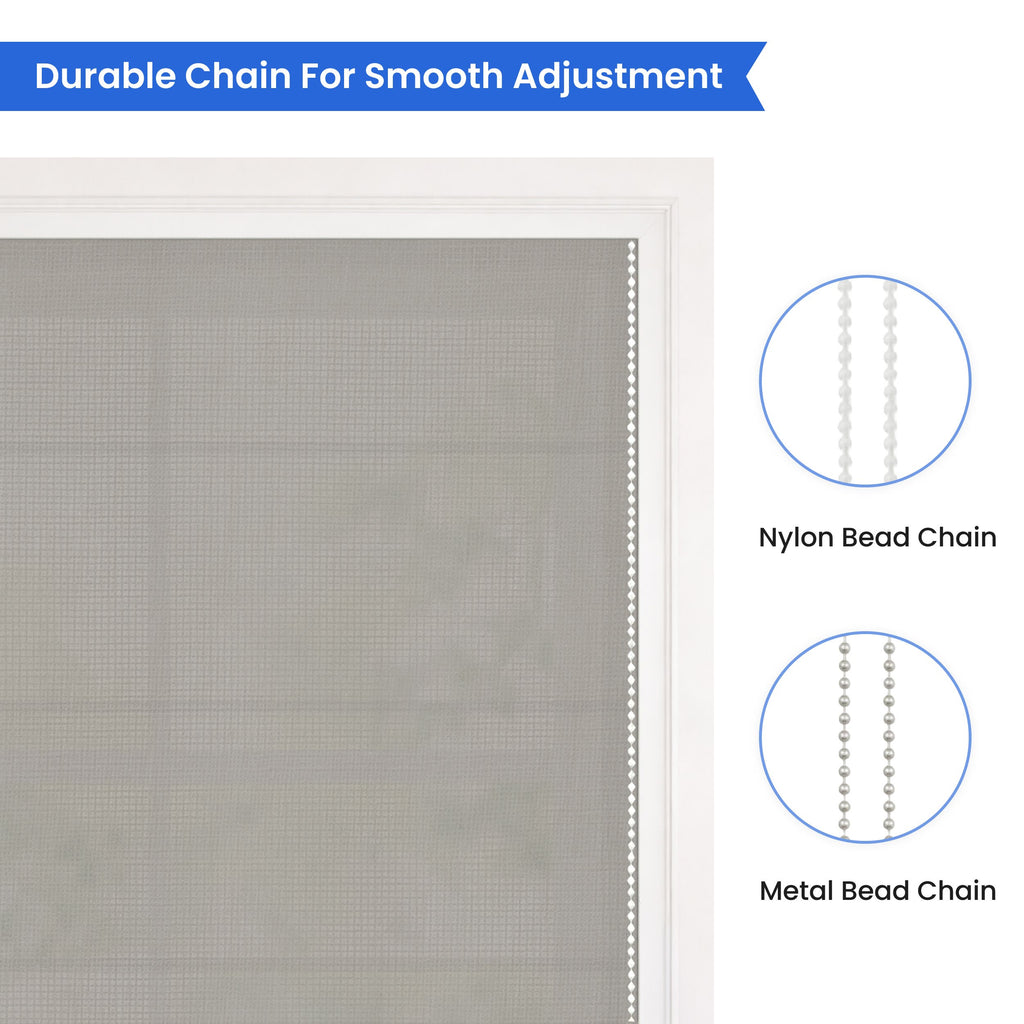 Sheer Roman Shades image 3