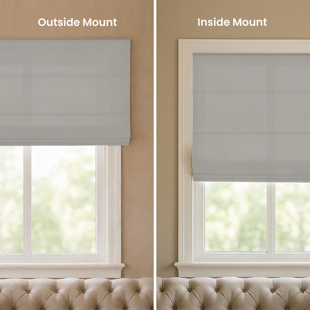 Sheer Roman Shades image 6
