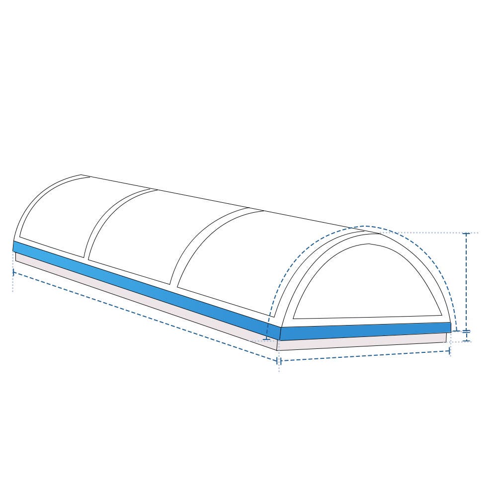 Custom Skylight Covers - Barrel Vaulted image 1