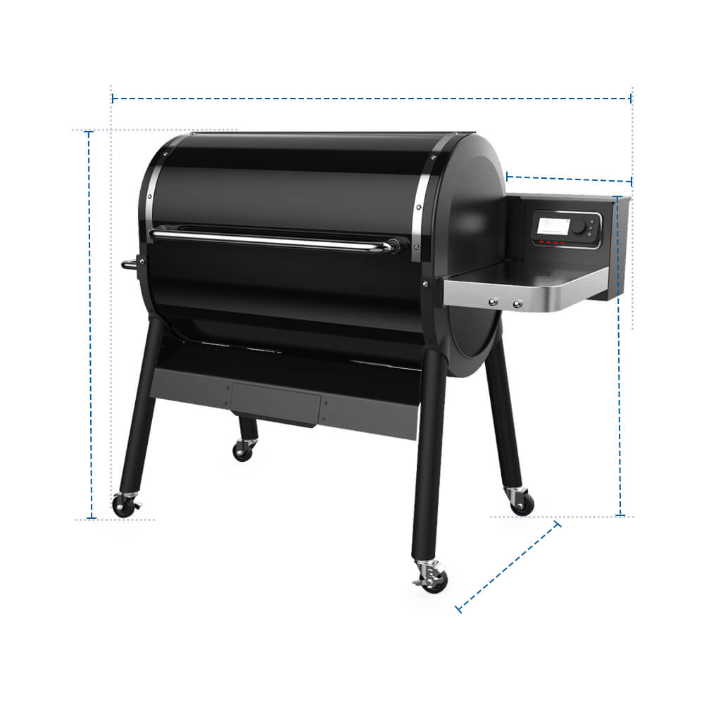 Grill Cover for Weber SmokeFire EX6 Wood Fired Pellet Grill image 1