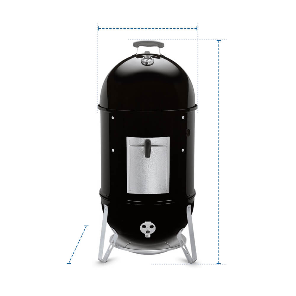 Grill Cover for Weber Smokey Mountain Cooker Smoker 18" image 1