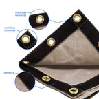 Canvas Tarp 18oz, Size: 10' x 12' image 3