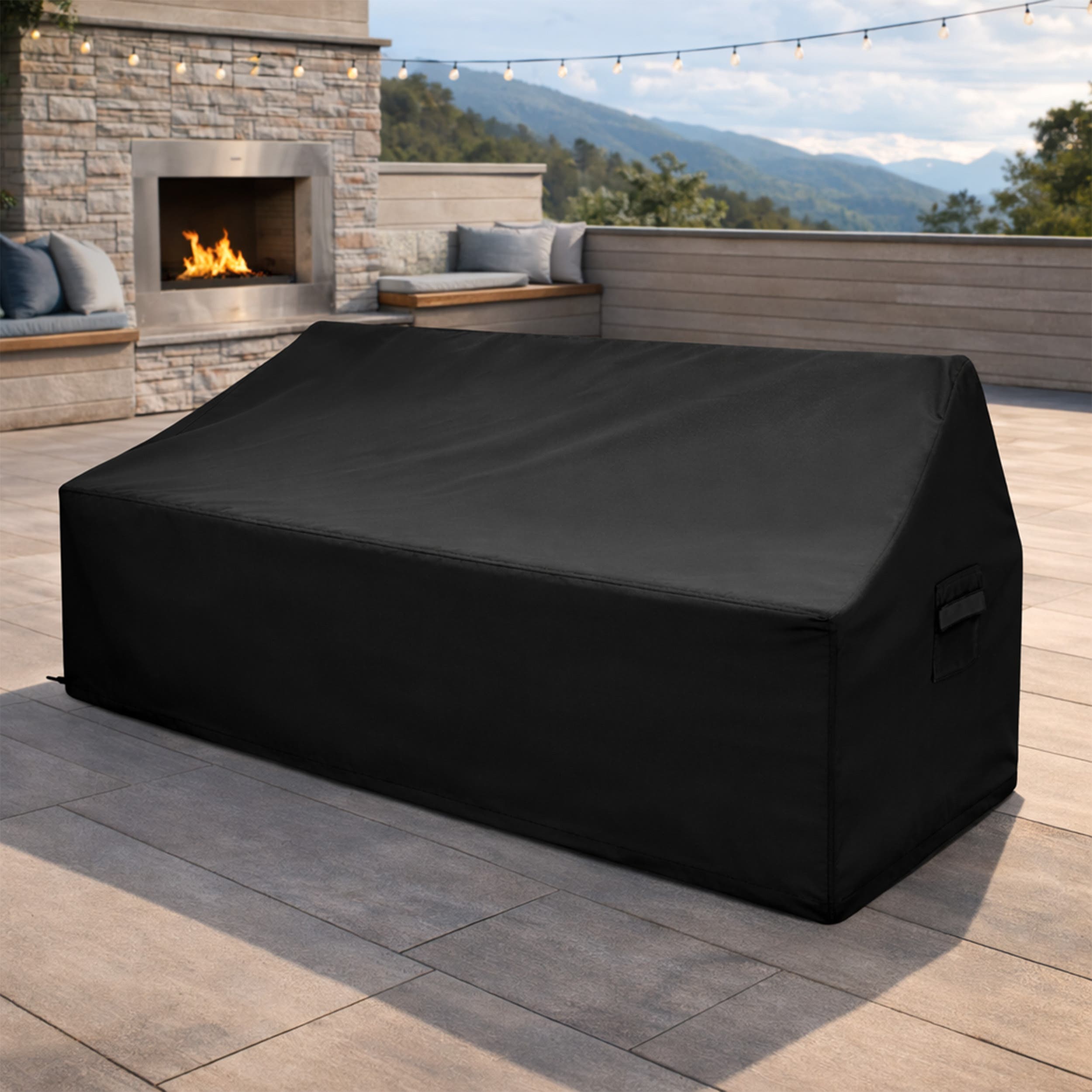 Custom Outdoor Sofa and Loveseat Covers image 2