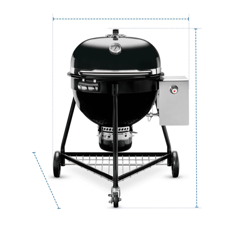 Grill Cover for Weber Summit Charcoal Grill 24" image 1