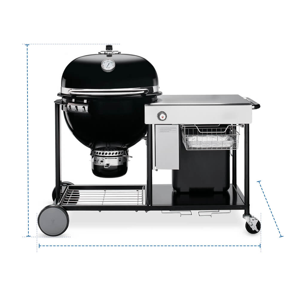 Grill Cover for Weber Summit Charcoal Grilling Center 24" image 1