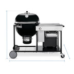 Grill Cover for Weber Summit Charcoal Grilling Center 24" image 1